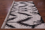 Square Tribal Moroccan Hand Knotted Wool On Wool Rug - 8' 7" X 9' 4" - Golden Nile