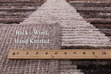 Tribal Moroccan Hand Knotted Wool On Wool Rug - 10' 5" X 13' 4" - Golden Nile