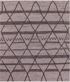Tribal Moroccan Hand Knotted Wool On Wool Rug - 8' 4" X 9' 8" - Golden Nile