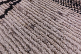 Tribal Moroccan Hand Knotted Wool On Wool Rug - 8' 4" X 9' 8" - Golden Nile