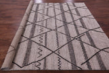 Tribal Moroccan Hand Knotted Wool On Wool Rug - 8' 4" X 9' 8" - Golden Nile