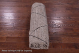 Tribal Moroccan Hand Knotted Wool On Wool Rug - 10' 3" X 13' 1" - Golden Nile