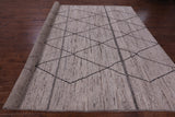 Tribal Moroccan Hand Knotted Wool On Wool Rug - 10' 3" X 13' 1" - Golden Nile