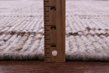 Tribal Moroccan Hand Knotted Wool On Wool Rug - 8' 4" X 9' 9" - Golden Nile