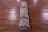 Tribal Moroccan Hand Knotted Wool On Wool Rug - 8' 3" X 9' 6" - Golden Nile