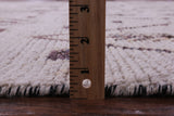 Tribal Moroccan Hand Knotted Wool On Wool Rug - 8' 3" X 9' 6" - Golden Nile