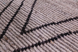 Tribal Moroccan Hand Knotted Wool On Wool Runner Rug - 3' 4" X 15' 7" - Golden Nile