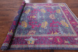 William Morris Handmade Wool Area Rug - 7' 10" X 10' 1" - Golden Nile