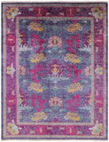 William Morris Handmade Wool Area Rug - 7' 10" X 10' 1" - Golden Nile