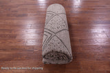 Tribal Moroccan Hand Knotted Wool On Wool Rug - 6' 8" X 18' 3" - Golden Nile