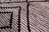 Tribal Moroccan Hand Knotted Wool On Wool Rug - 6' 8" X 18' 3" - Golden Nile