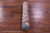 Reversible Kilim Flat Weave Wool On Wool Runner Rug - 2' 9" X 15' 7" - Golden Nile