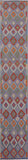 Reversible Kilim Flat Weave Wool On Wool Runner Rug - 2' 9" X 16' 1" - Golden Nile