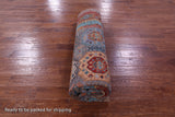 Turkmen Ersari Handmade Wool Rug - 8' 8" X 12' 0" - Golden Nile