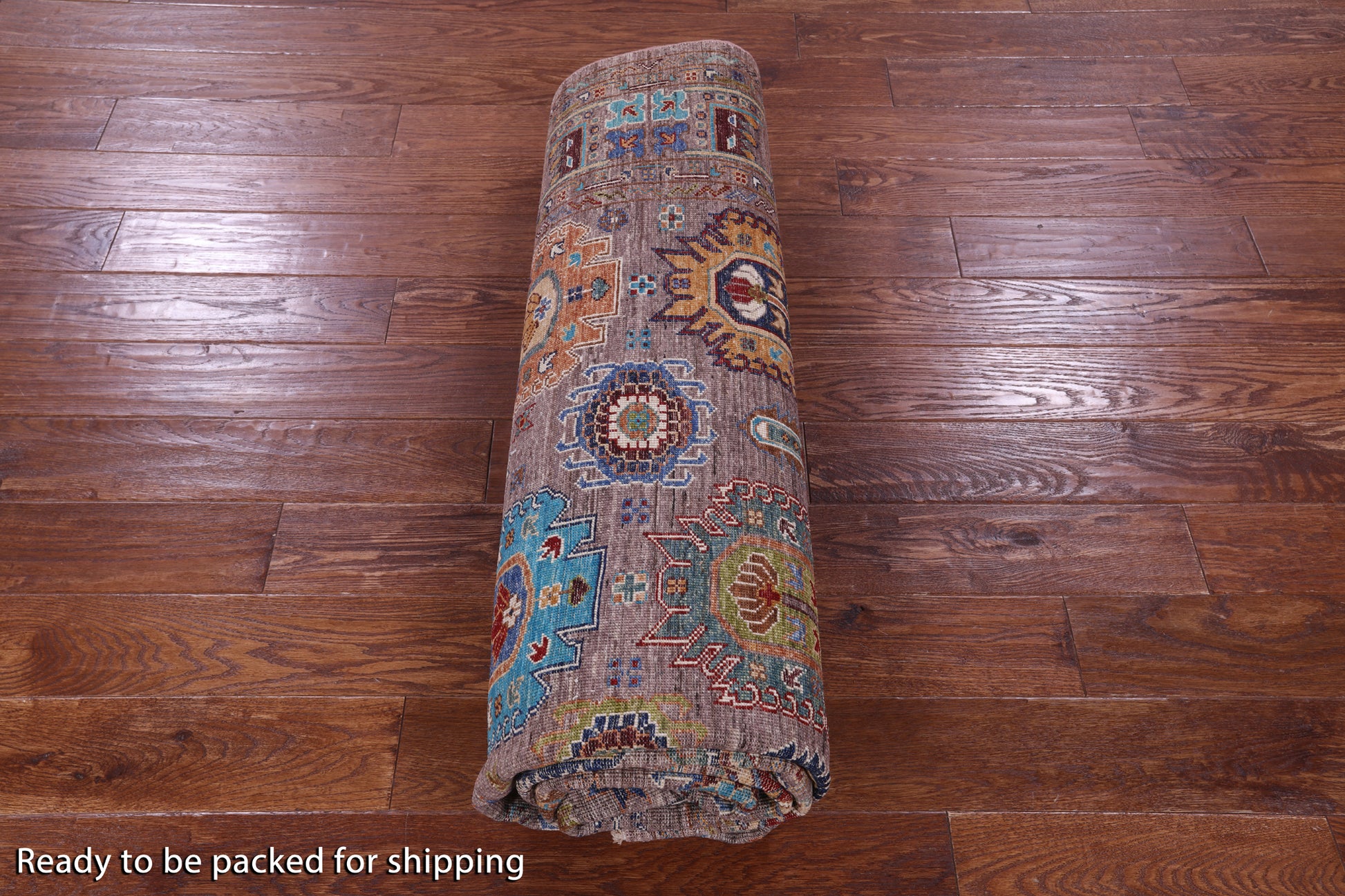 Turkmen Ersari Hand Knotted Wool Rug - 6' 11" X 10' 0" - Golden Nile