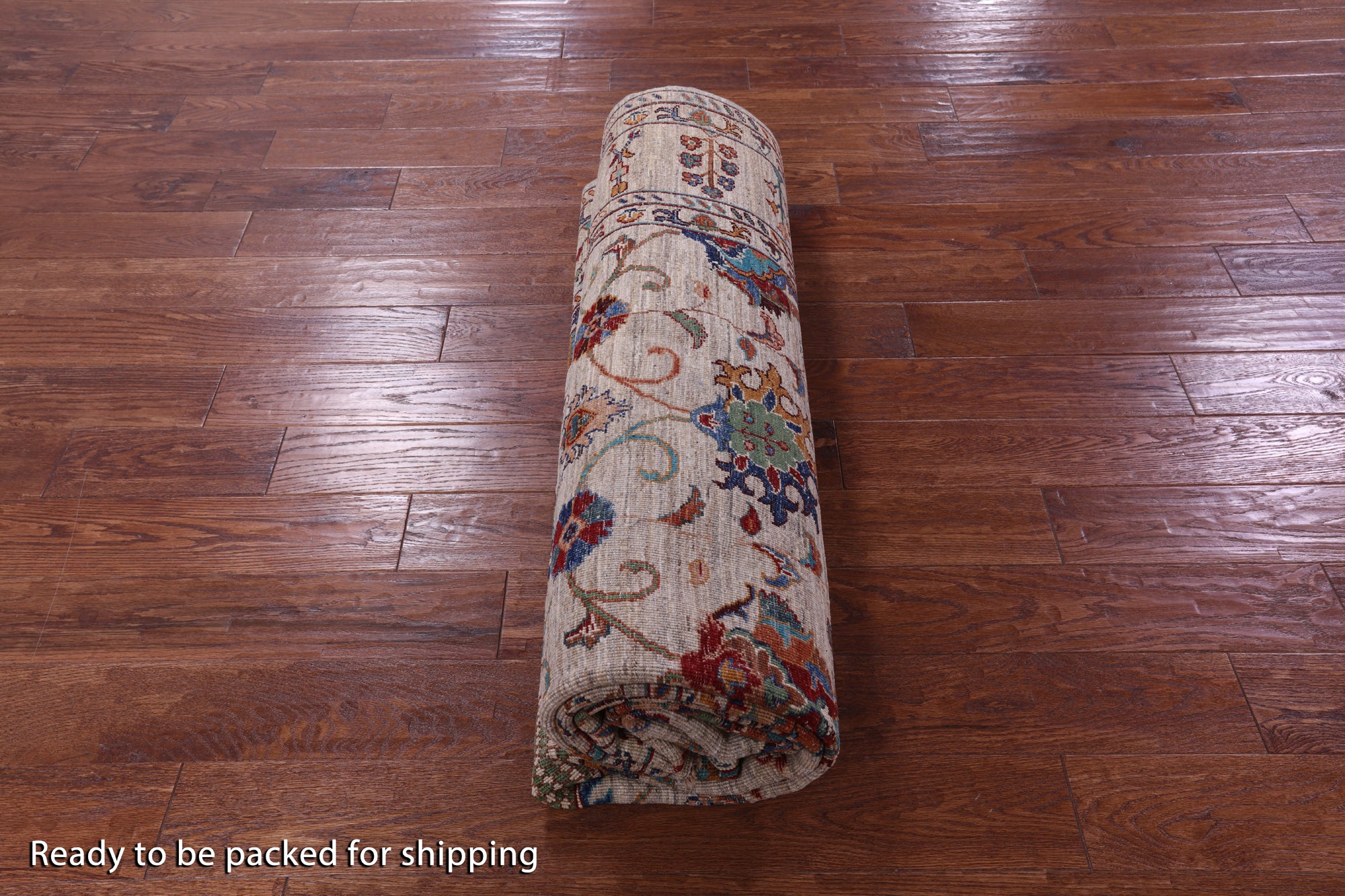 Peshawar Hand Knotted Wool Rug - 6' 10" X 10' 2" - Golden Nile