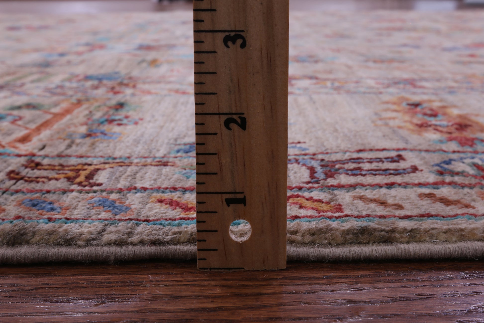 Peshawar Hand Knotted Wool Rug - 6' 10" X 10' 2" - Golden Nile