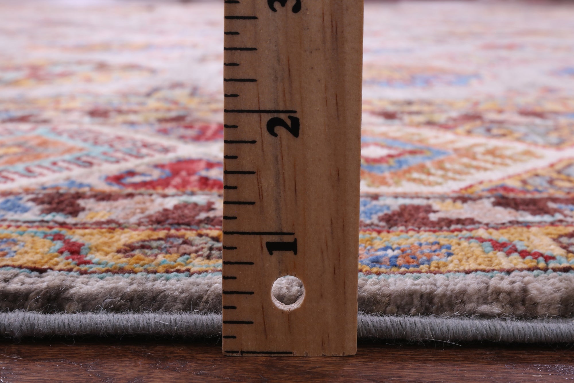 Turkmen Ersari Hand Knotted Wool Rug - 8' 3" X 9' 9" - Golden Nile