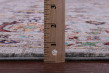 Grey Peshawar Hand Knotted Wool Rug - 8' 11" X 11' 11" - Golden Nile
