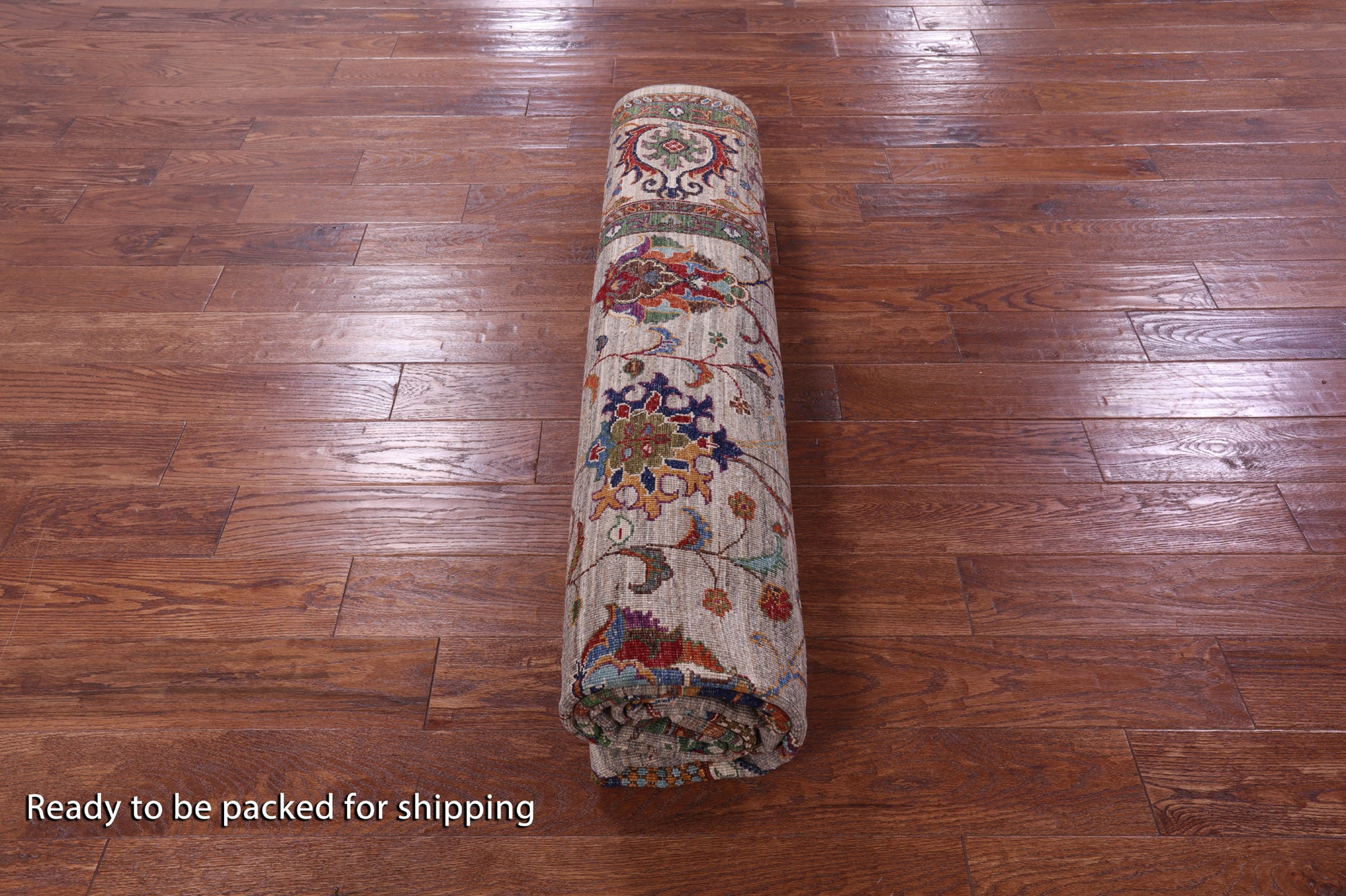 Peshawar Hand Knotted Wool Rug - 8' 0" X 10' 1" - Golden Nile