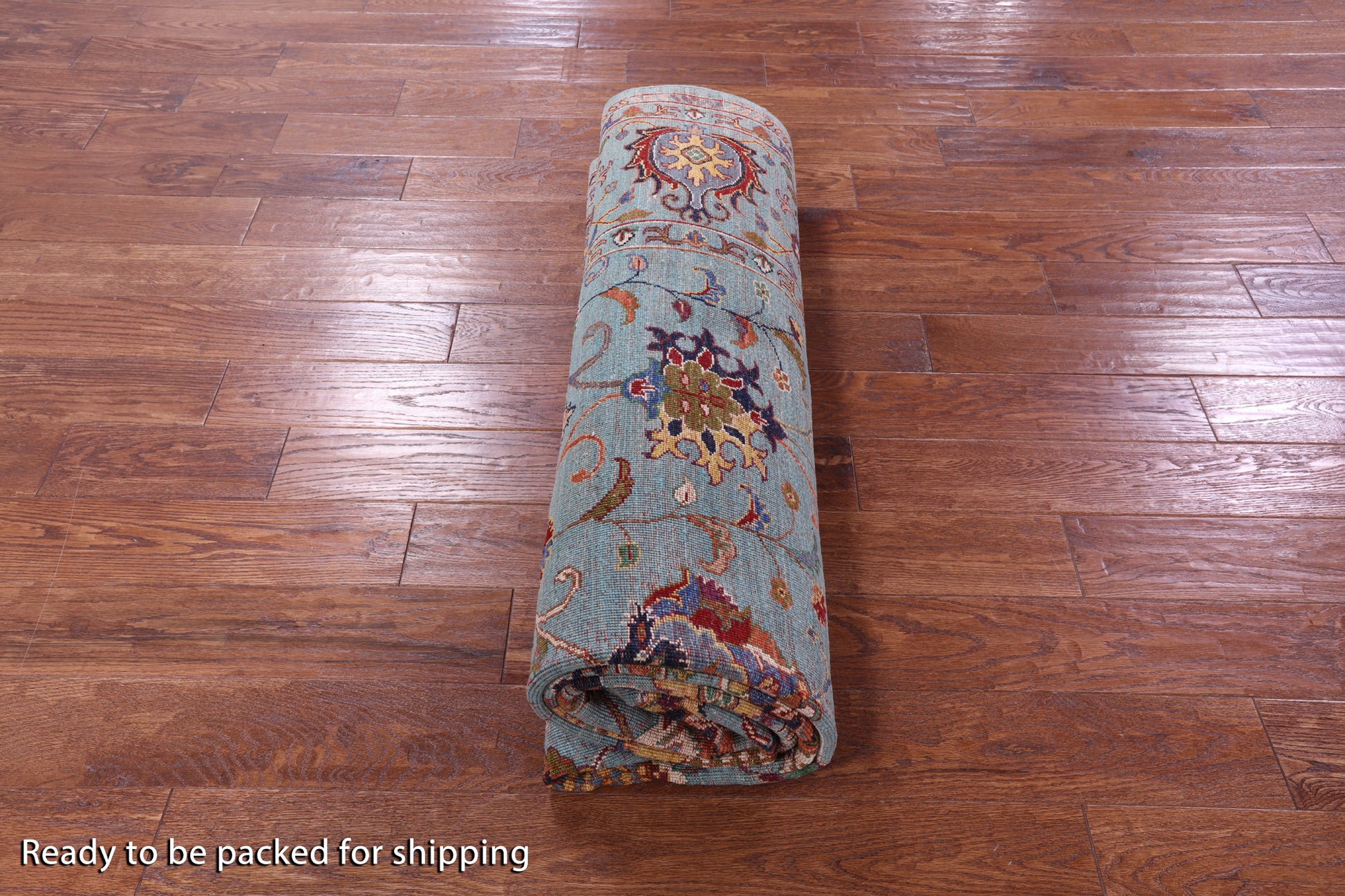 Peshawar Hand Knotted Wool Rug - 6' 10" X 10' 0" - Golden Nile