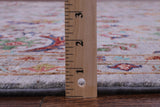 Grey Peshawar Hand Knotted Wool Rug - 9' 1" X 11' 11" - Golden Nile