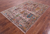 Turkmen Ersari Handmade Wool Rug - 5' 9" X 8' 3" - Golden Nile
