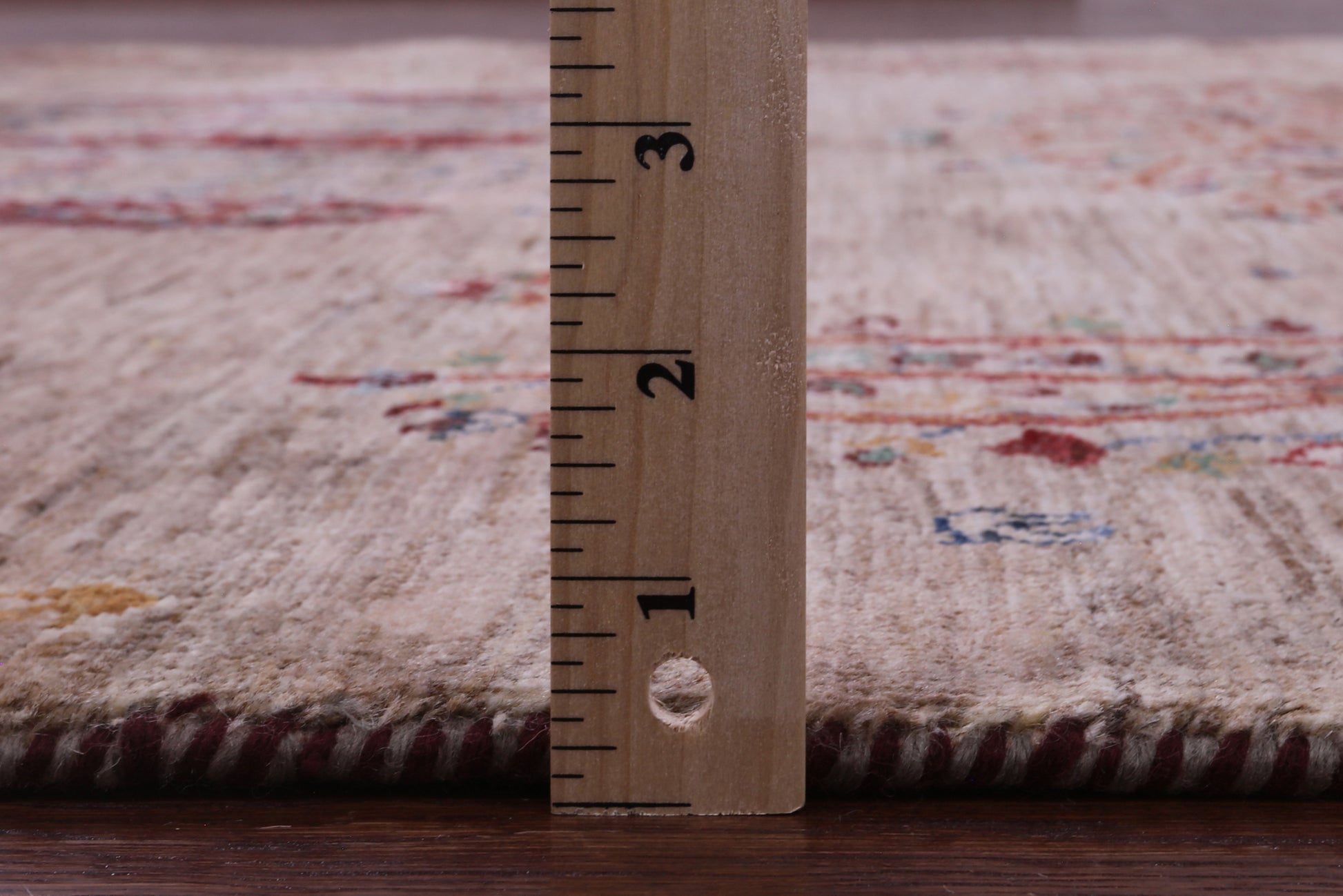 Tribal Persian Gabbeh Hand Knotted Wool Rug - 6' 0" X 7' 9" - Golden Nile