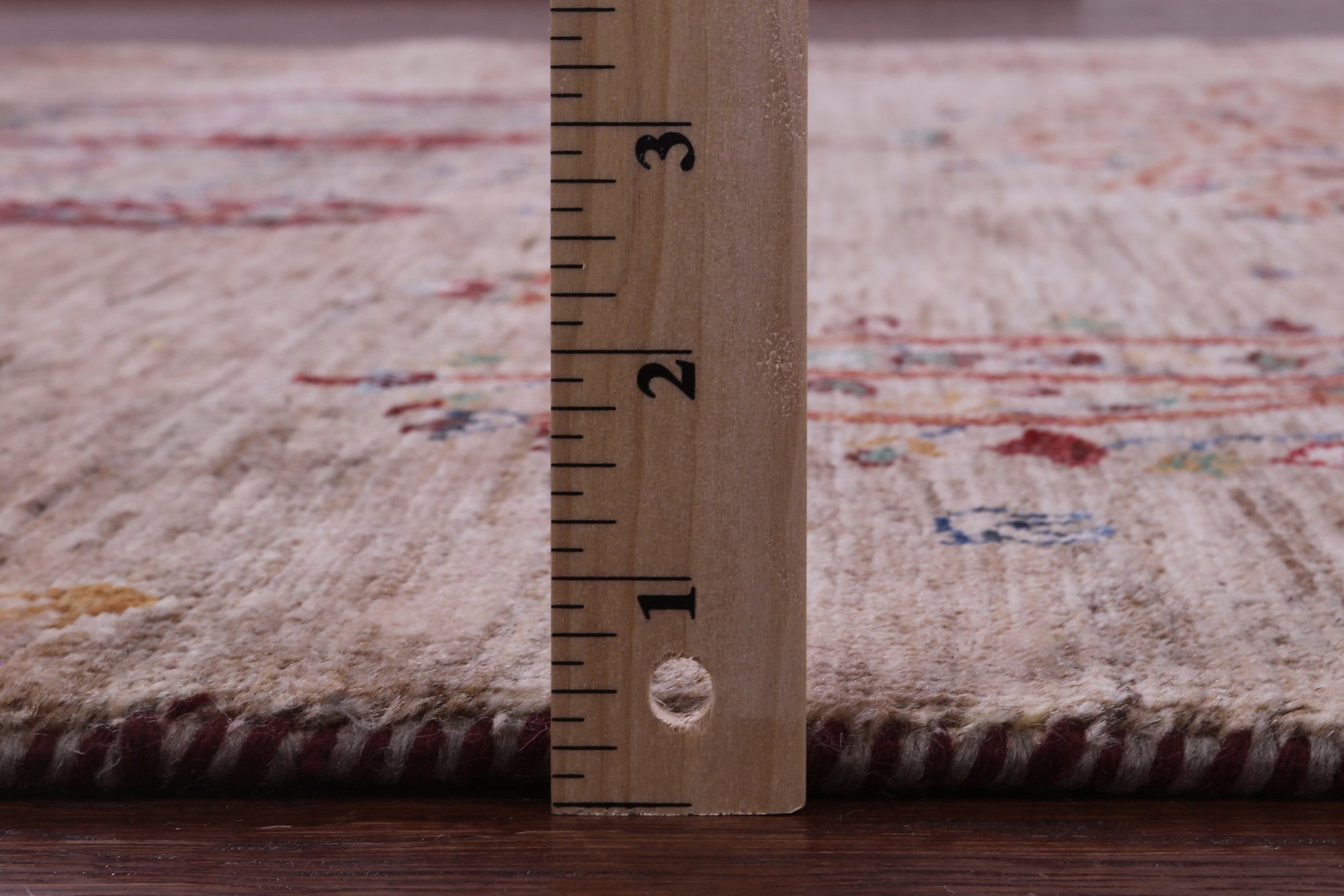 Tribal Persian Gabbeh Hand Knotted Wool Rug - 6' 0" X 7' 9" - Golden Nile