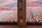 Persian Gabbeh Tribal Hand Knotted Wool Rug - 5' 8" X 8' 3" - Golden Nile