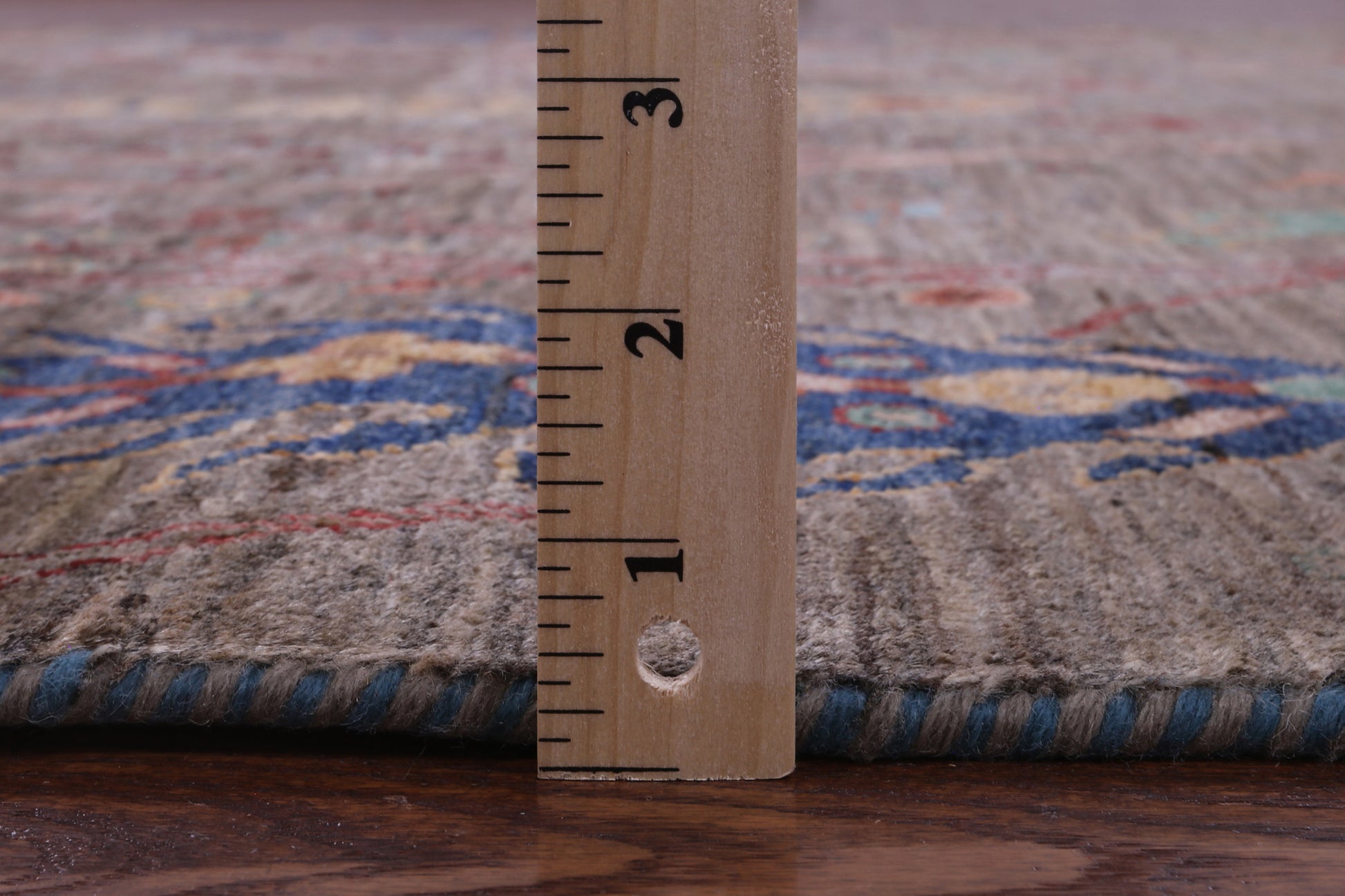 Tribal Persian Gabbeh Handmade Wool Rug - 6' 8" X 10' 0" - Golden Nile