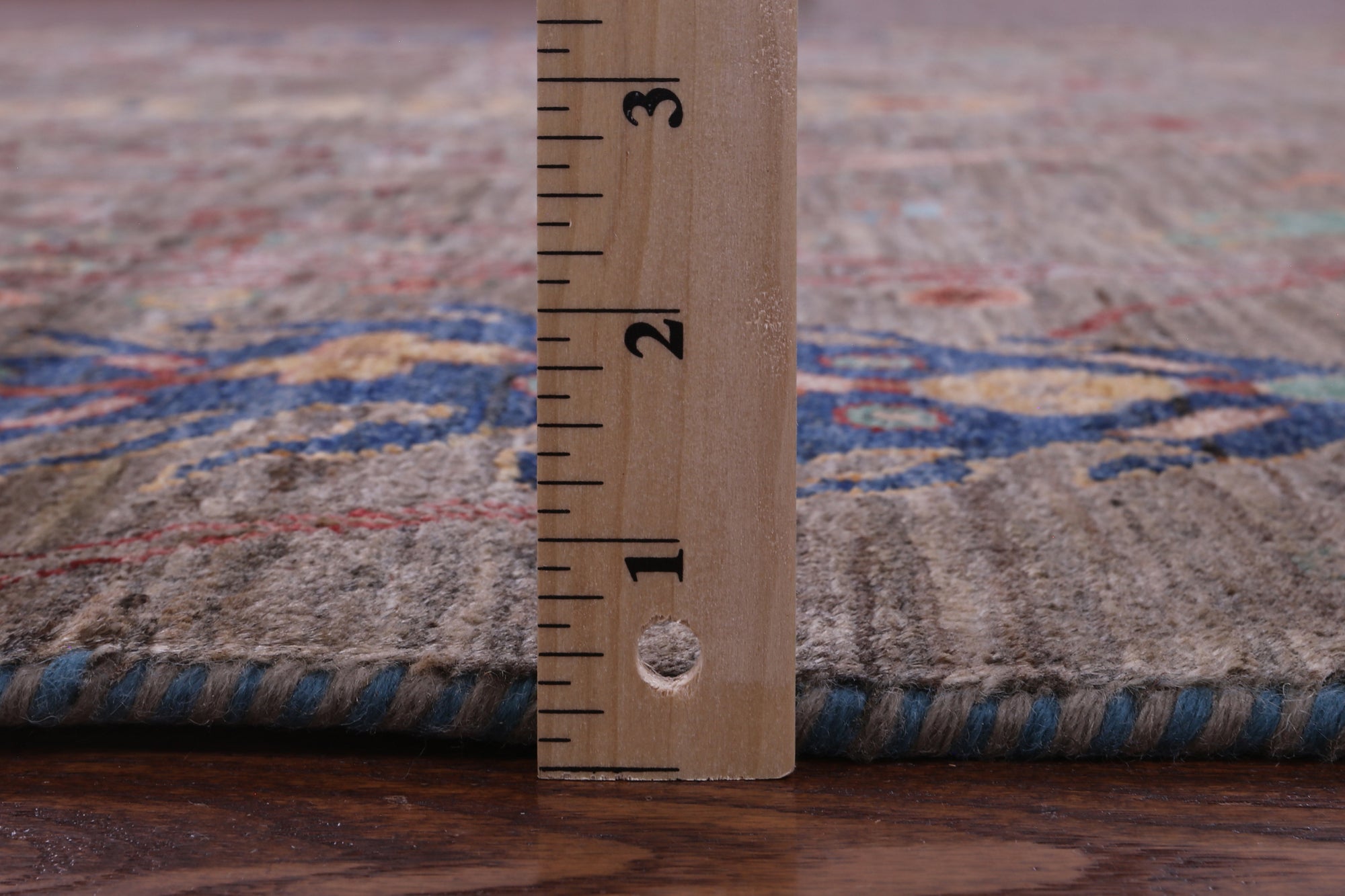 Tribal Persian Gabbeh Handmade Wool Rug - 6' 8" X 10' 0" - Golden Nile