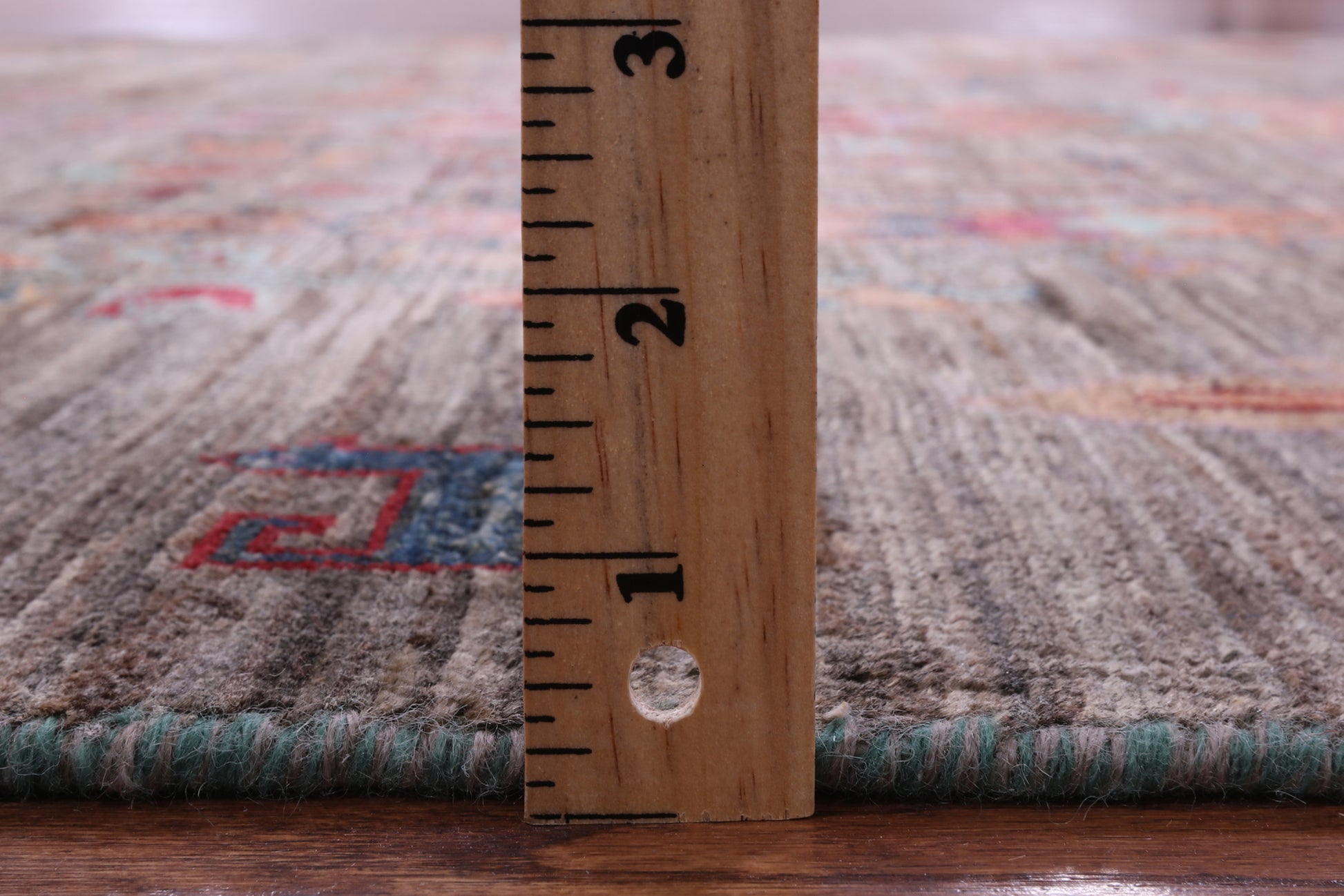 Persian Gabbeh Tribal Hand Knotted Wool Rug - 4' 9" X 6' 9" - Golden Nile