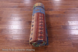 Tribal Persian Gabbeh Hand Knotted Wool Rug - 6' 8" X 10' 2" - Golden Nile