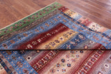 Tribal Persian Gabbeh Hand Knotted Wool Rug - 6' 8" X 10' 2" - Golden Nile