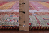 Persian Gabbeh Tribal Hand Knotted Wool Rug - 5' 1" X 6' 9" - Golden Nile