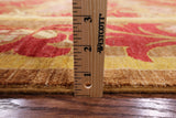 William Morris Hand Knotted Wool Area Rug - 8' 9" X 11' 7" - Golden Nile