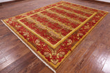 William Morris Hand Knotted Wool Area Rug - 8' 9" X 11' 7" - Golden Nile