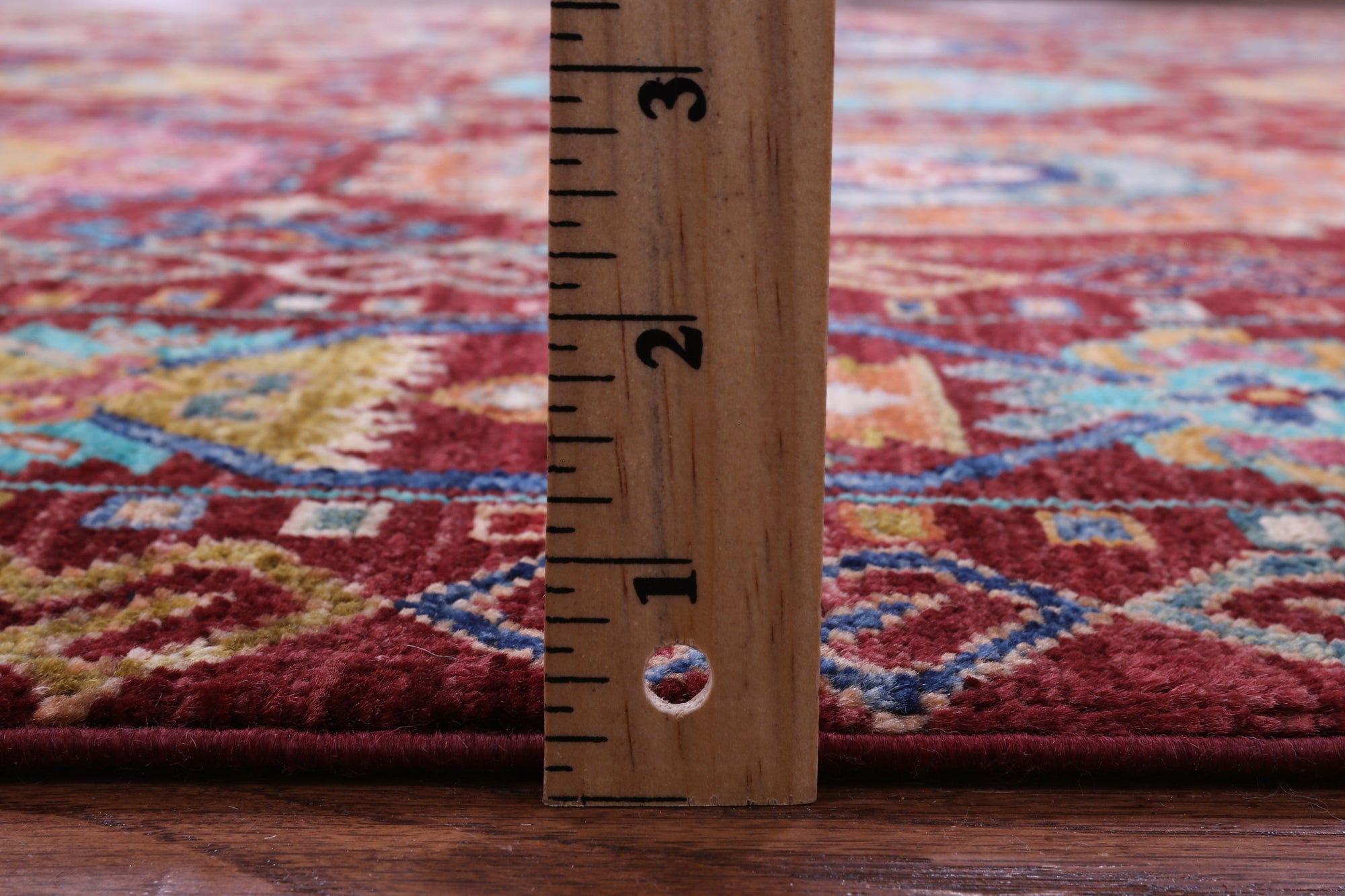 Turkmen Ersari Hand Knotted Wool Rug - 5' 9" X 8' 5" - Golden Nile