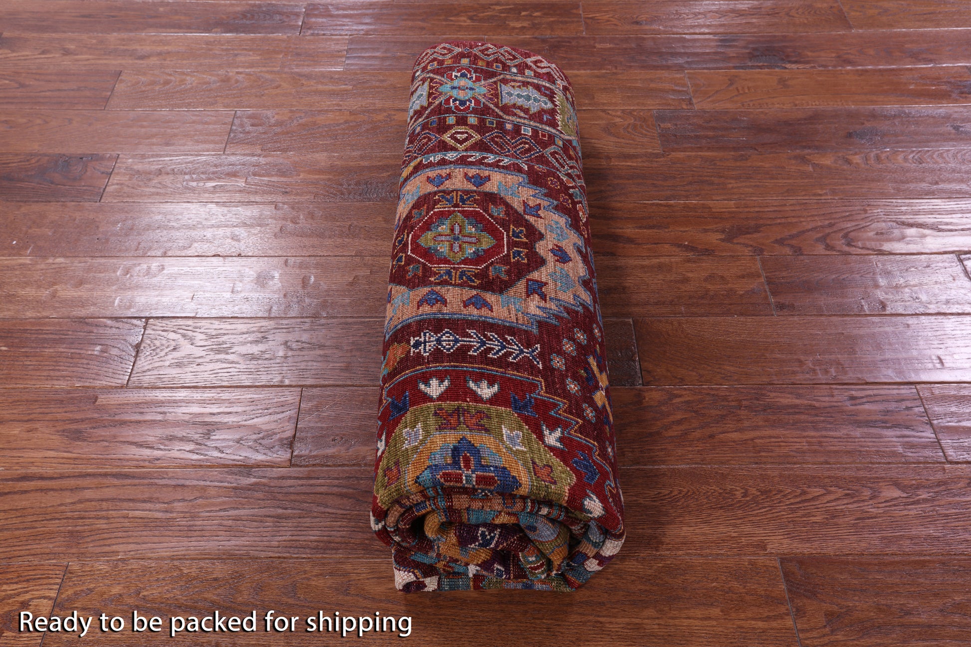 Turkmen Ersari Hand Knotted Wool Rug - 5' 9" X 8' 5" - Golden Nile