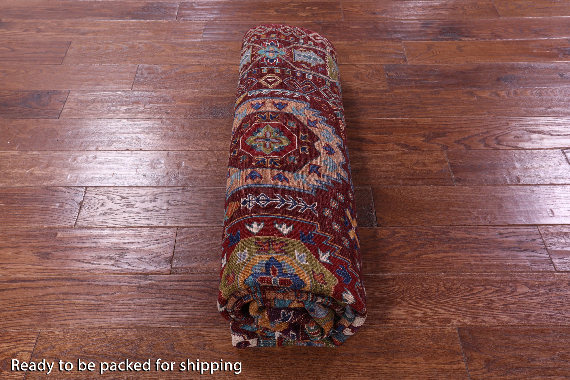Turkmen Ersari Hand Knotted Wool Rug - 5' 9" X 8' 5" - Golden Nile