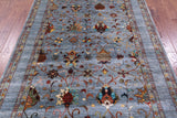 Peshawar Handmade Wool Rug - 5' 6" X 8' 0" - Golden Nile