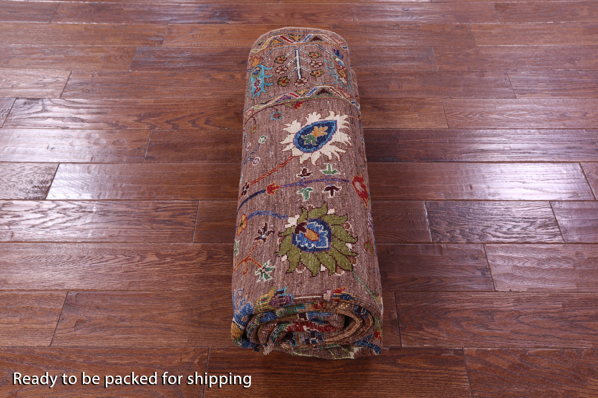 Peshawar Handmade Wool Rug - 5' 7" X 8' 6" - Golden Nile