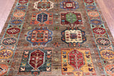 Turkmen Ersari Hand Knotted Wool Rug - 3' 8" X 4' 7" - Golden Nile
