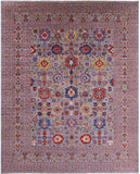 Persian Fine Serapi Hand Knotted Wool Rug - 12' 0" X 14' 8" - Golden Nile