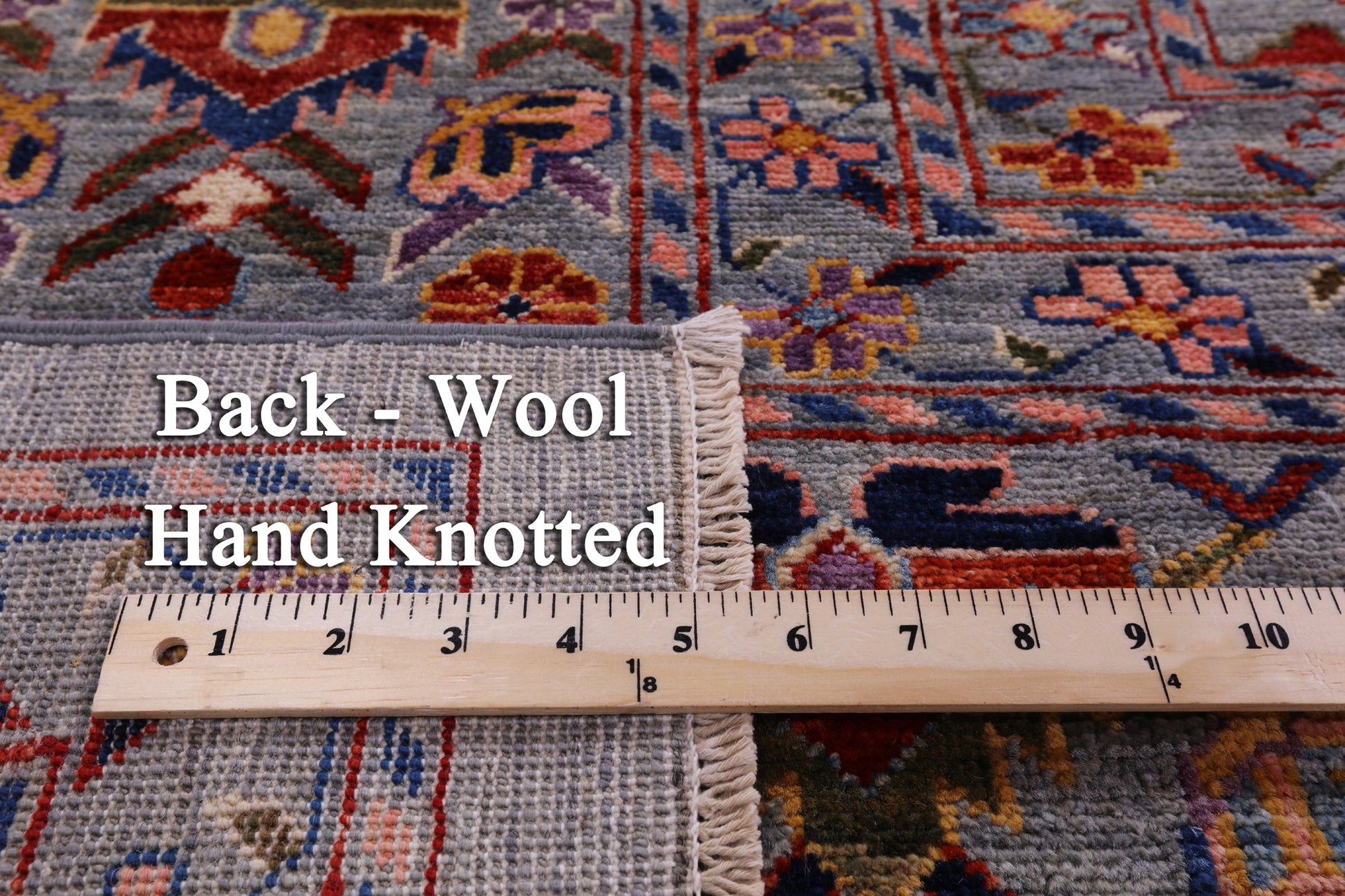 Persian Fine Serapi Hand Knotted Wool Rug - 12' 0" X 14' 8" - Golden Nile