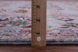 Grey Peshawar Hand Knotted Wool Rug - 8' 1" X 10' 0" - Golden Nile