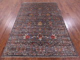 Peshawar Hand Knotted Wool Rug - 5' 9" X 8' 4" - Golden Nile