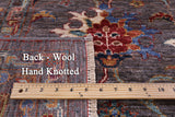 Peshawar Hand Knotted Wool Rug - 5' 9" X 8' 4" - Golden Nile