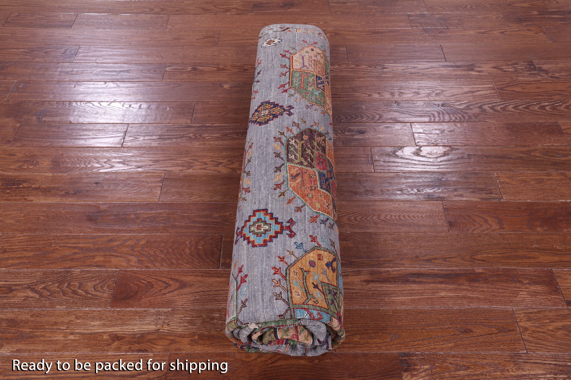 Turkmen Ersari Hand Knotted Wool Rug - 8' 3" X 10' 5" - Golden Nile